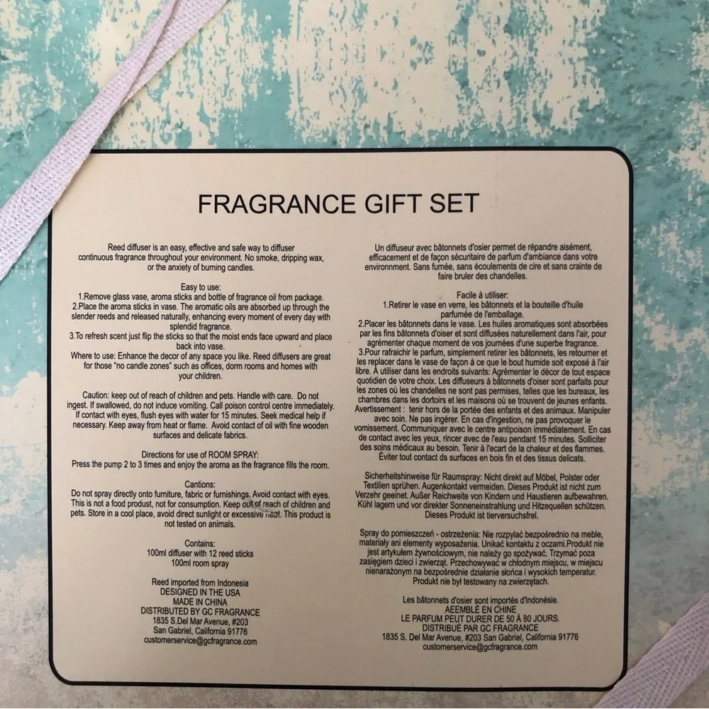 Natu Tahitian Gardenia Fragrance‎ Gift Set